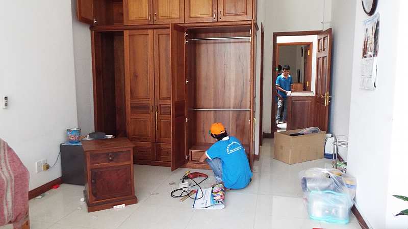 Dịch vụ tháo lắp Giường, tủ, bàn ghế, tủ văn phòng, đồ dùng phụ kiện tủ bếp...